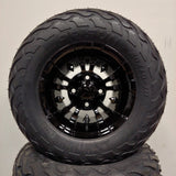 10in. LIGHTNING Off Road 20X10X10 on Excalibur Series 74 Gloss Black Wheel - Set of 4