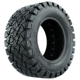 12in. TIMBERWOLF 22x10-12 on Excalibur AX6-12 Series Black/Machined Face Wheel - Set of 4