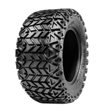 12in. Off Road 23x10.5x12 on Excalibur Series 77 Black/Red Machined Face Wheel - Set of 4