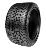 12in. Low Pro 215/35-12 on Excalibur Series 81 Silver/Machined Face Wheel - Set of 4