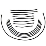 Cable Set - A/C Conversion Kit - 2 Ga. - Club Car Precedent w/ 6 x 8 Volt Batteries