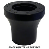 Carbon Fibre Custom F1 Golf Cart Steering Wheel with Adapter