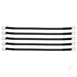 Battery Cable SET, Includes (5) 12" Cables, Club Car 36V 1981+, Yamaha G2/G8/G9 36V 1985-1994