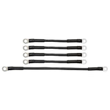 Battery Cable SET, Includes (1) 12" (4) 7" Cables, E-Z-Go Med/TXT 1994+