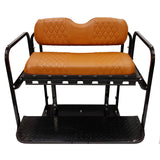EXCALIBUR Premium Diamond Stitch Seat Cover Set - Mocha