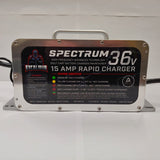 SPECTRUM 36 Volt - 15 AMP High Frequency, Rapid Golf Cart Battery Charger