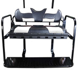 Genuine Madjax Premium Riptide Seat Cover Set - Black/White