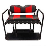 EXCALIBUR Premium Rally Seat Cover Set - Black/Red