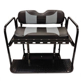 EXCALIBUR Premium Rally Seat Cover Set - Black/Carbon Grey