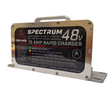 SPECTRUM 48 Volt - 15 AMP High Frequency, Rapid Golf Cart Battery Charger
