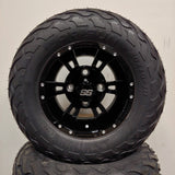 10in. LIGHTNING Off Road 20X10X10 on Excalibur Series 57 Gloss Black Wheel - Set of 4