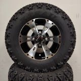 10in. Off Road 20X10X10 on Excalibur Series 57 Black/Machined Face - Set of 4