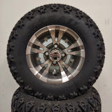 10in. Off Road 20X10X10 on Excalibur Series 74 Gunmetal/Machined Face - Set of 4