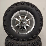 10in. Off Road 20X10X10 on Excalibur Series 79 Silver/Machined Face - Set of 4