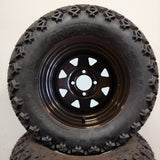 12in. Off Road 23x10.5x12 on Black Steel Wheel - Set of 4