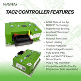 TAC2 Kit 600A EZ-GO1268/1264 ITS 5kW CAN