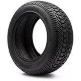 12in. Low Pro 215/50-12 on Excalibur AX6-12 Series Black/Machined Face Wheel - Set of 4