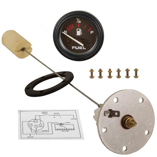 Fuel Sender and Meter Kit (Black)