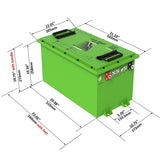 Bolt Energy 74V 105AH Professional Accessory Battery Kit - Yamaha DRIVE2