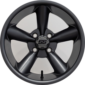 14" Aluminum Golf Cart Wheel - Excalibur Series 82 - Matte Grey