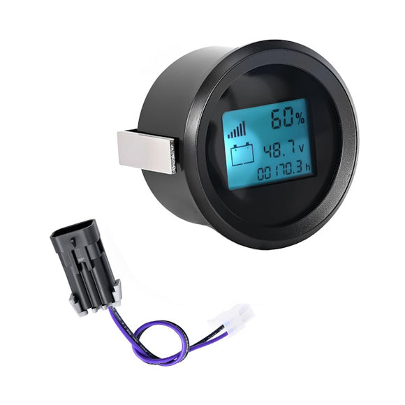 Battery Meter for EZGO RXV 2008-up Electric 48V Golf Carts