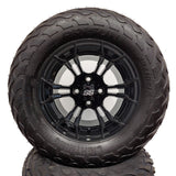 12in. LIGHTNING Off Road 23x10-12 on Excalibur Series 86 Gloss Black Wheel - Set of 4