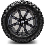 14in. Off Road 23x10x14 on Excalibur Series 75 Gloss Black Wheel - Set of 4