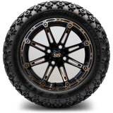 14in. Off Road 23x10x14 on Excalibur Series 81 Black/Bronze Wheel - Set of 4