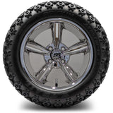 14in. Off Road 23x10x14 on Excalibur Series 82 Chrome Wheel - Set of 4