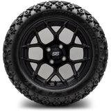 14in. Off Road 23x10x14 on Excalibur Series 84 Matte Black Wheel - Set of 4