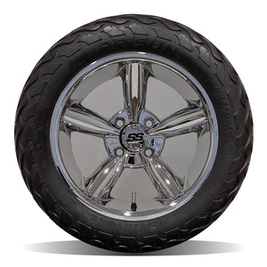 14in. LIGHTNING Off Road 23x10x14 on Excalibur Series 82 Chrome Wheel - Set of 4