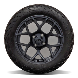 14in. LIGHTNING Off Road 23x10x14 on Excalibur Series 84 Matte Gunmetal Wheel - Set of 4