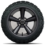 14in. TIMBERWOLF 22x10-14 on Excalibur Series 82 Matte Grey Wheel - Set of 4