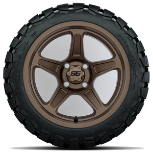 14in. TIMBERWOLF 22x10-14 on Excalibur Series 88 Matte Bronze Wheel - Set of 4