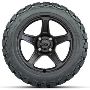 14in. TIMBERWOLF 22x10-14 on Excalibur Series 88 Matte Grey Wheel - Set of 4