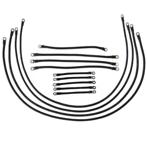 Complete Cart Heavy Duty Cable Set (4 Ga. or 2 Ga.) for Motor/Controller/Batteries - E-Z-GO TXT/Medalist (1994 & Up)