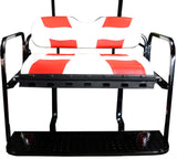 Genuine Madjax Premium Riptide Seat Cover Set - White/Red