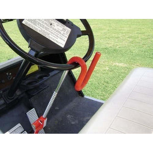 Pedal to Wheel lock for Golf Carts