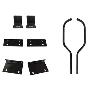 Club Car Precedent Mounting Brackets & Struts for Triple Track Extended Tops with Genesis 250 / TITAN 1000 Seat Kits