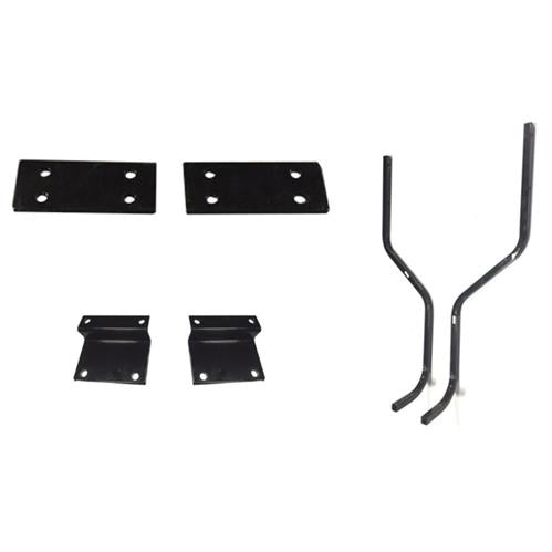 E-Z-GO TXT/T48 Mounting Brackets & Struts for Triple Track Extended Tops with Titan 1000 / Genesis 250 Seat Kits