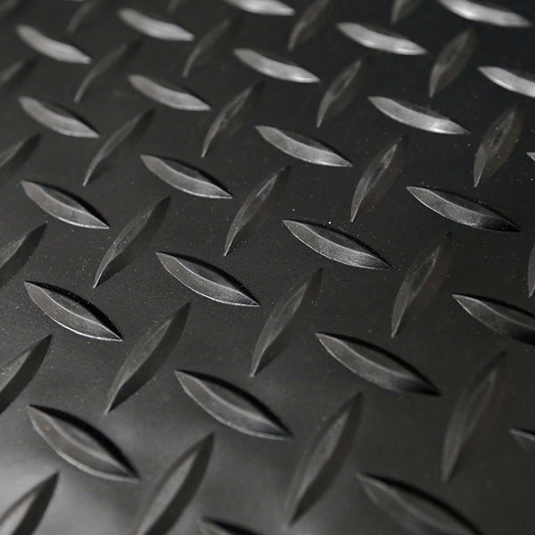 クラブ MAT Club Car DS Floor Mat - Diamond Plate Rubber – Cart Part Superstore
