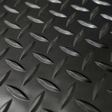 E-Z-GO RXV Floor Mat - Diamond Plate Rubber