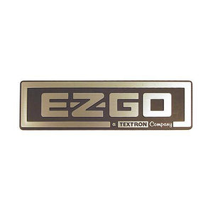 Emblem, Black/Silver, E-Z-Go TXT 96-13