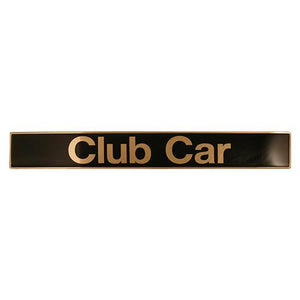 Emblem / Name Plate, Black/Gold, Club Car Precedent 04+