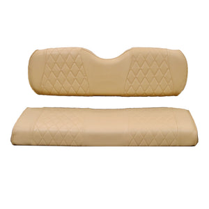 EXCALIBUR Premium Diamond Stitch Seat Cover Set - Cream