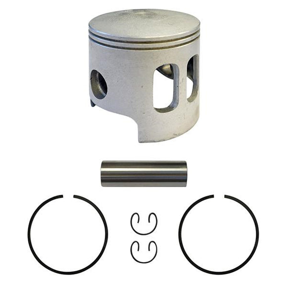 Piston and Ring Assembly, +.25mm, Yamaha G1 Gas