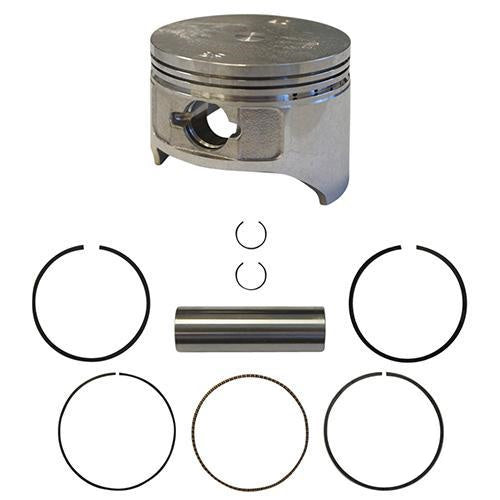Piston and Ring Set, Standard, E-Z-Go 4 Cycle Gas 1996-2008 Fuji-Robin Only, 350cc, Not for Kawasaki