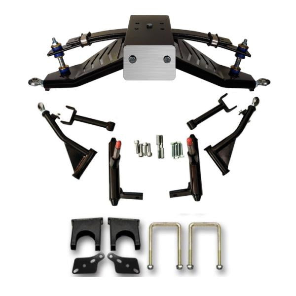 HEAVY DUTY - EXCALIBUR 6 Inch A-Arm Golf Cart Lift Kit - CLUB CAR