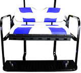 Genuine Madjax Premium Riptide Seat Cover Set - White/Blue