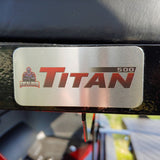 TITAN 500 Premium Golf Cart Rear Flip Seat